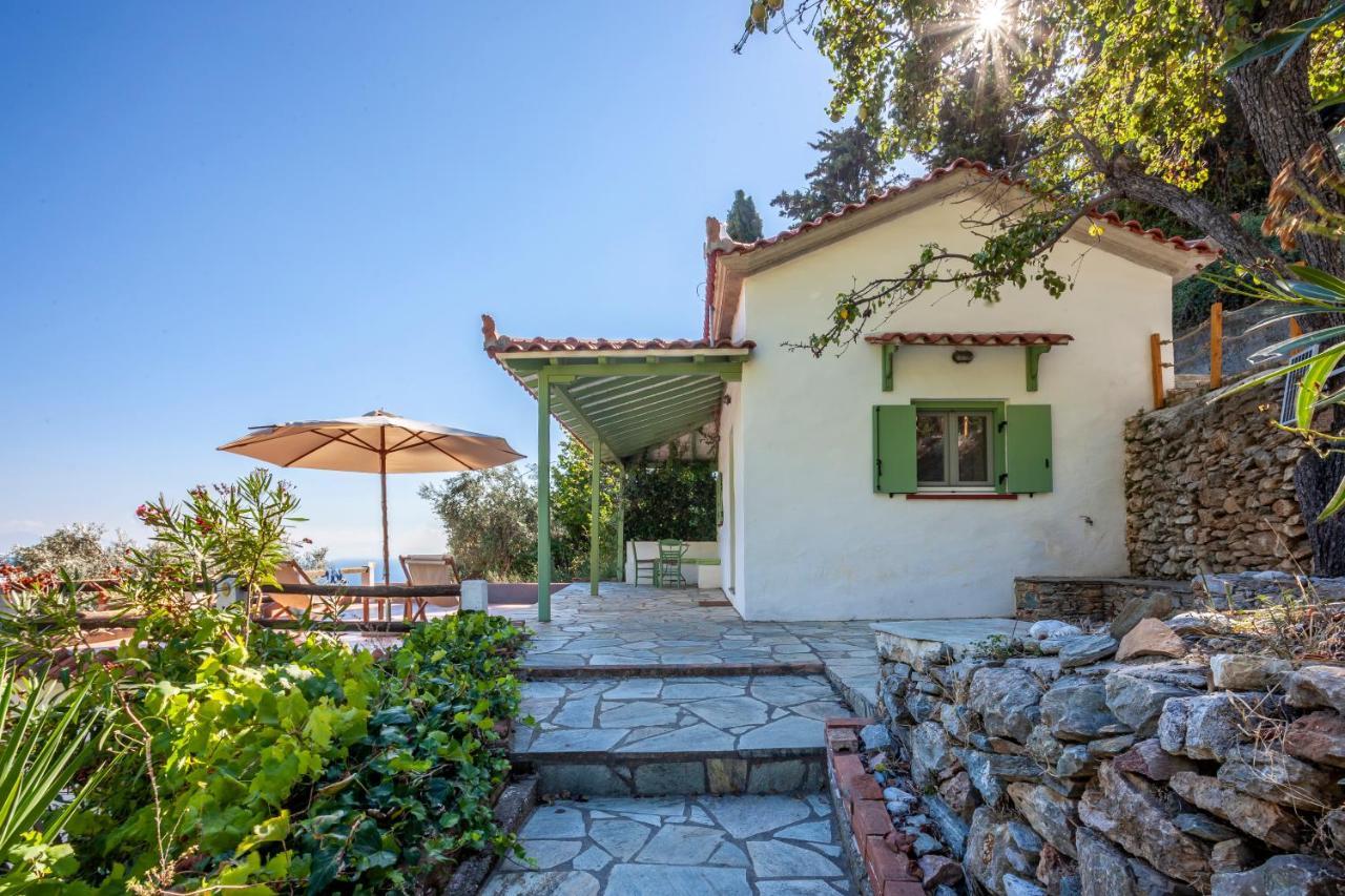 Olea Skopelos Villas With Swimming Pools & Sea View Panormos  Екстер'єр фото