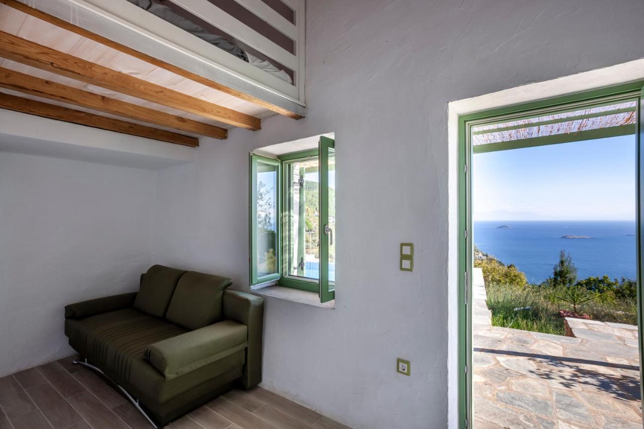 Olea Skopelos Villas With Swimming Pools & Sea View Panormos  Екстер'єр фото