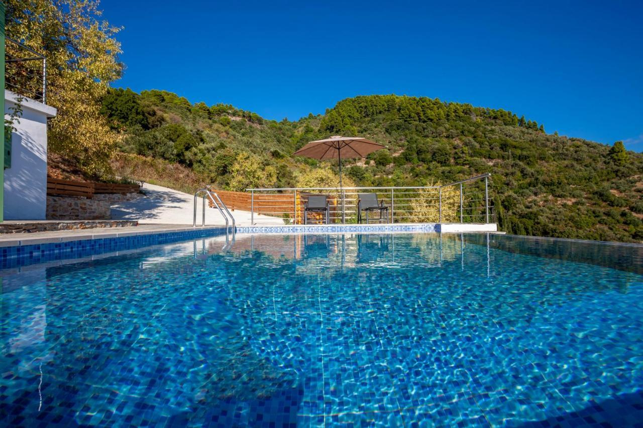 Olea Skopelos Villas With Swimming Pools & Sea View Panormos  Екстер'єр фото