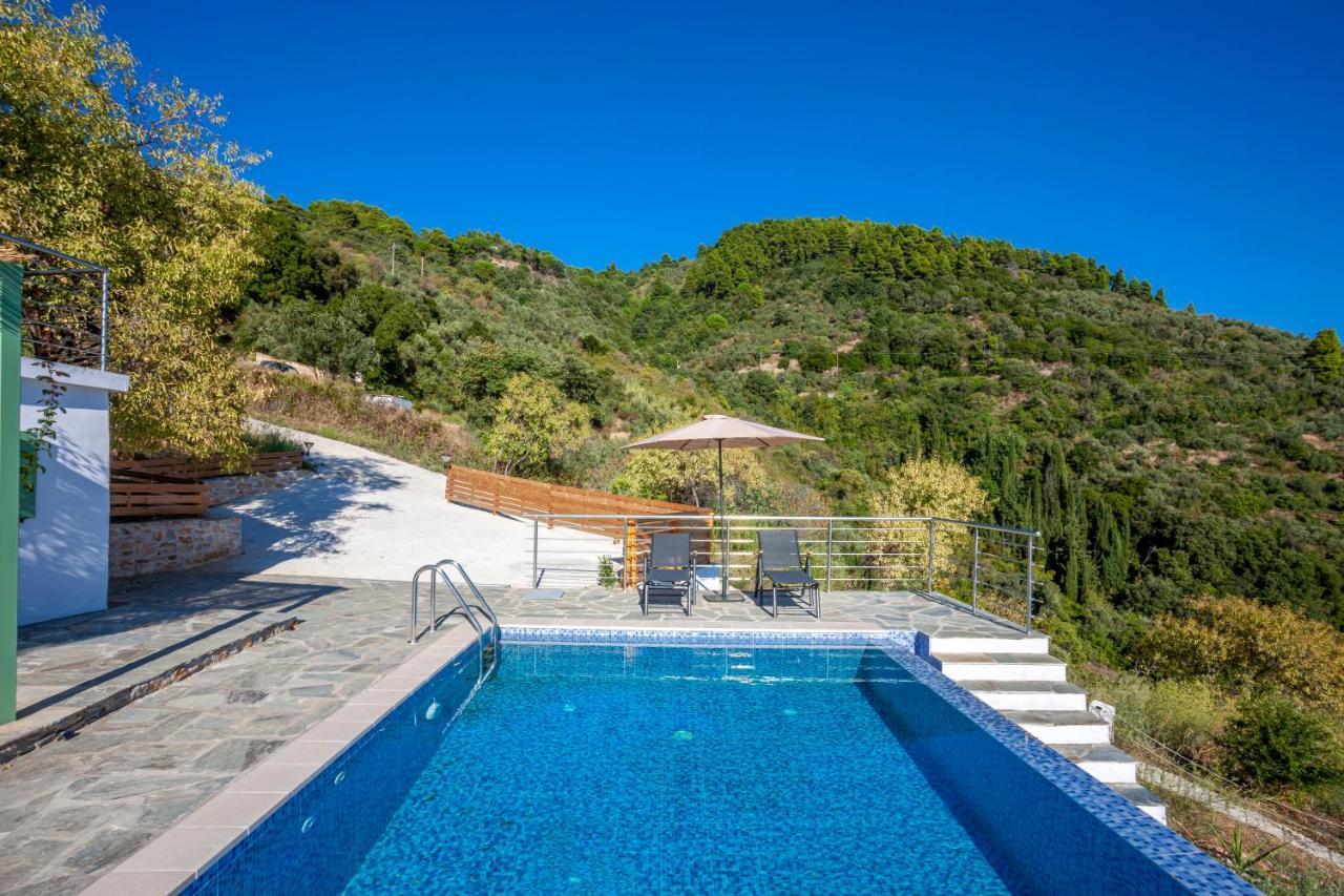 Olea Skopelos Villas With Swimming Pools & Sea View Panormos  Екстер'єр фото