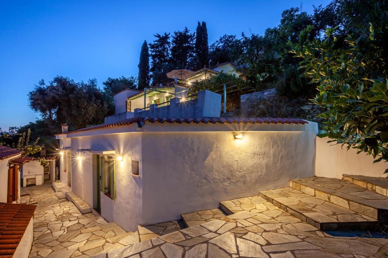 Olea Skopelos Villas With Swimming Pools & Sea View Panormos  Екстер'єр фото