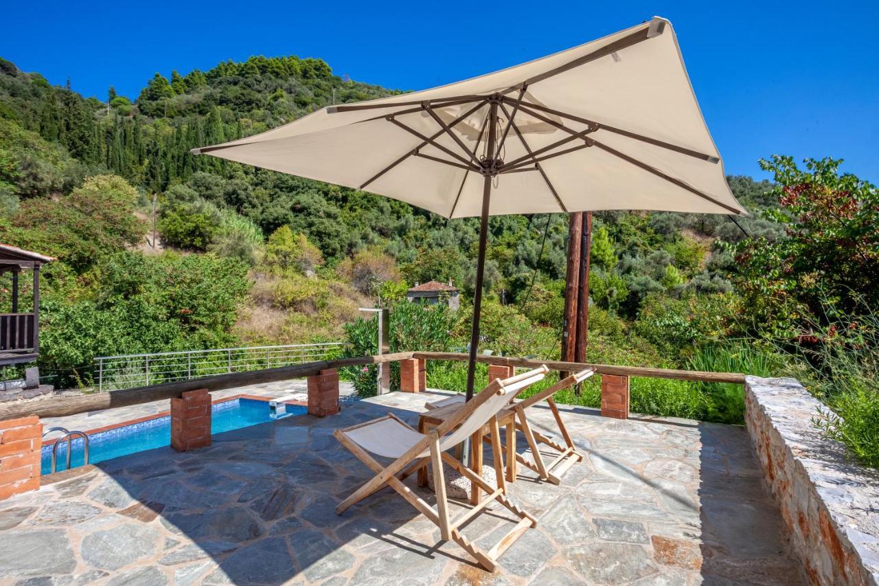 Olea Skopelos Villas With Swimming Pools & Sea View Panormos  Екстер'єр фото